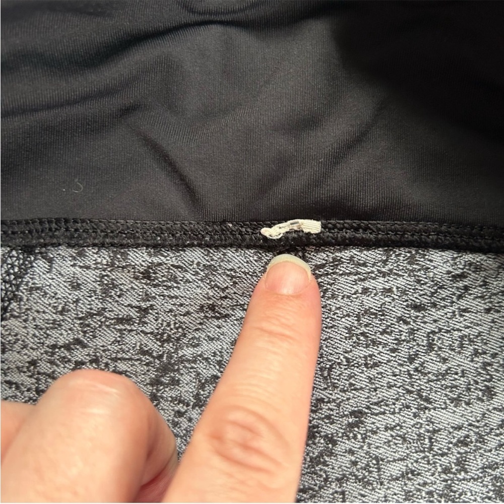 Lululemon Pace Rival Crop Leggings Power Luxtreme Suited Jacquard Running Size 2 - Picture 10 of 14